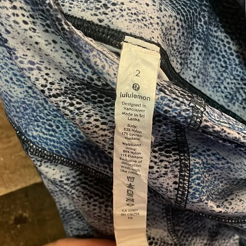 Lululemon Fast & Free Full Length Tight *Nulux 28